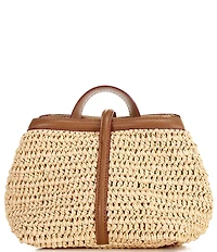 MZ Wallace Mini Crochet Astor Top Handle Clutch Bag