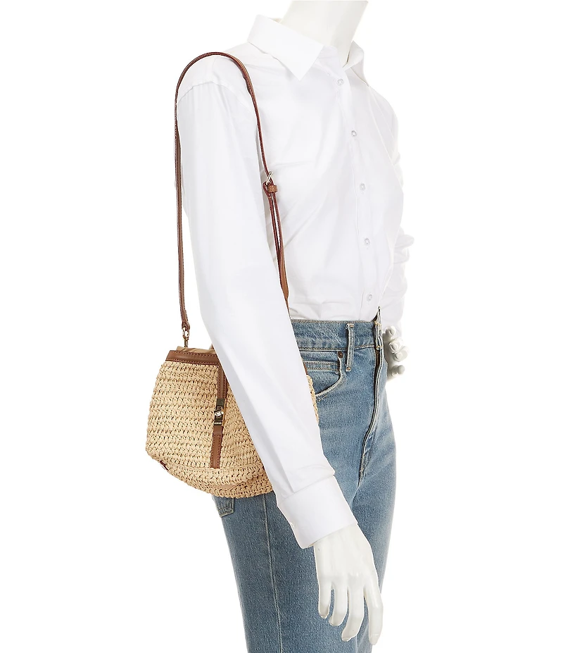 MZ Wallace Mini Crochet Astor Top Handle Clutch Bag