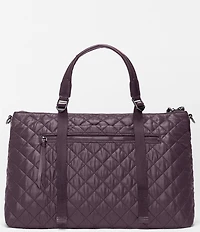 MZ Wallace Park Medium Quilted Leather Satchel Bag
