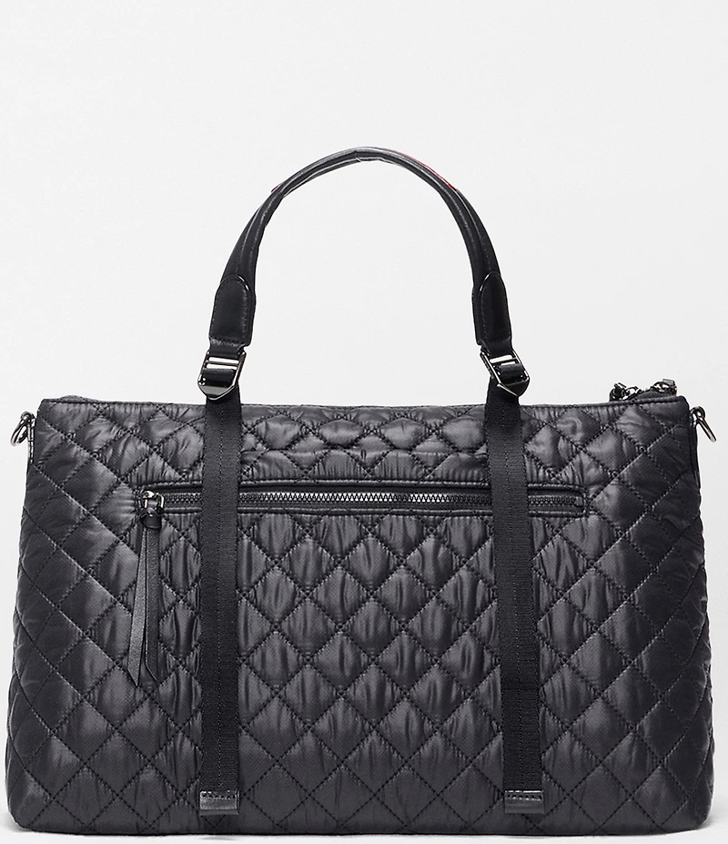MZ Wallace Park Medium Quilted Leather Satchel Bag