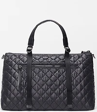 MZ Wallace Park Medium Quilted Leather Satchel Bag