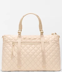 MZ Wallace Park Medium Quilted Leather Satchel Bag