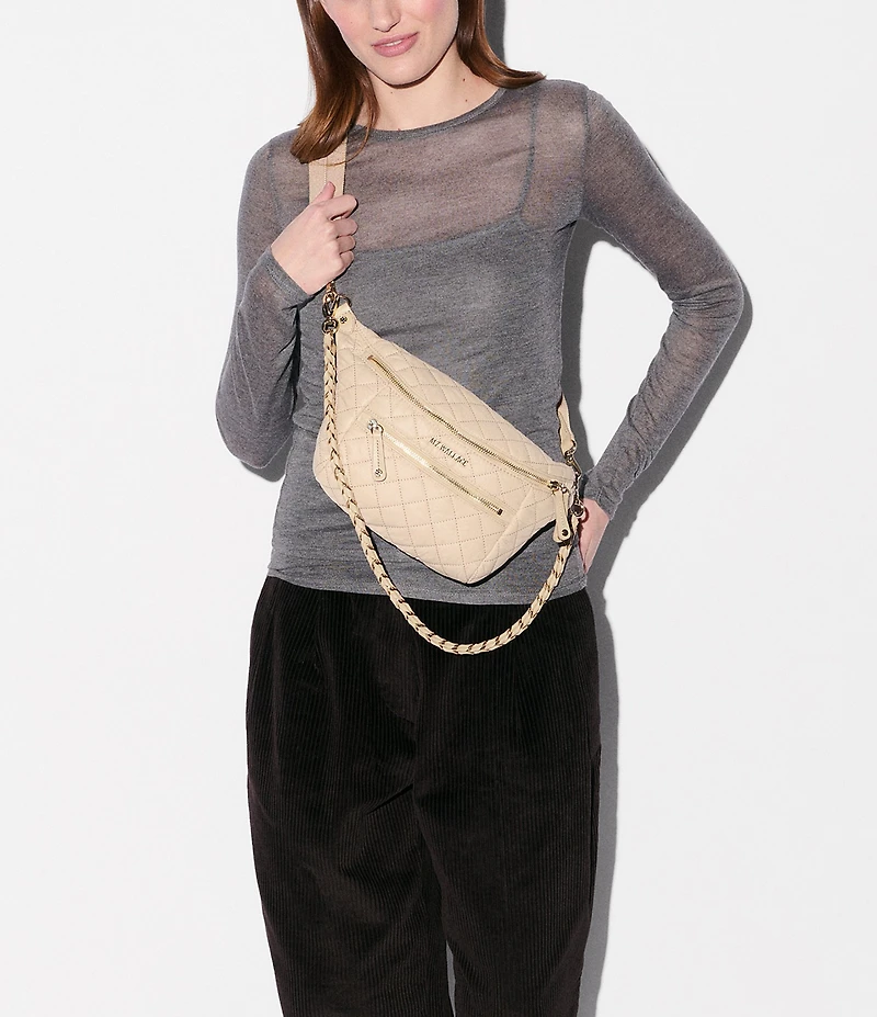 MZ Wallace Small Crosby Crossbody Belt Bag