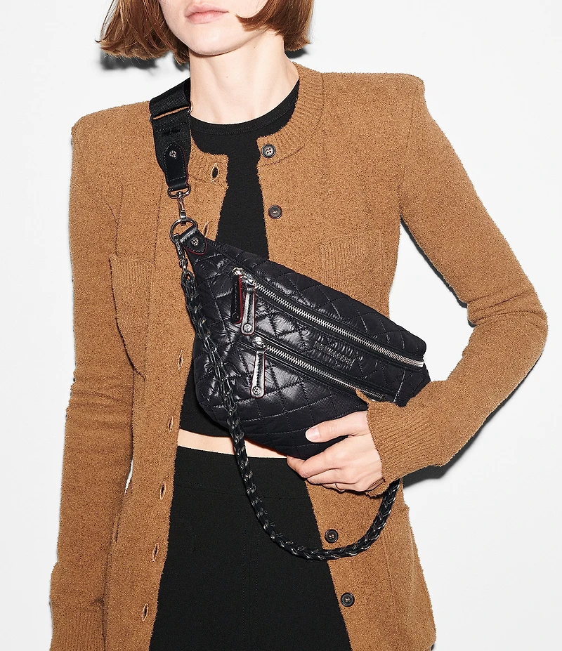 MZ Wallace Small Crosby Crossbody Sling Bag