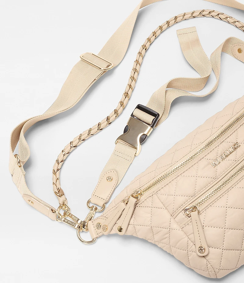 MZ Wallace Small Crosby Crossbody Sling Bag