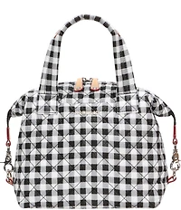 MZ Wallace Small Gingham Sutton Deluxe Tote Bag