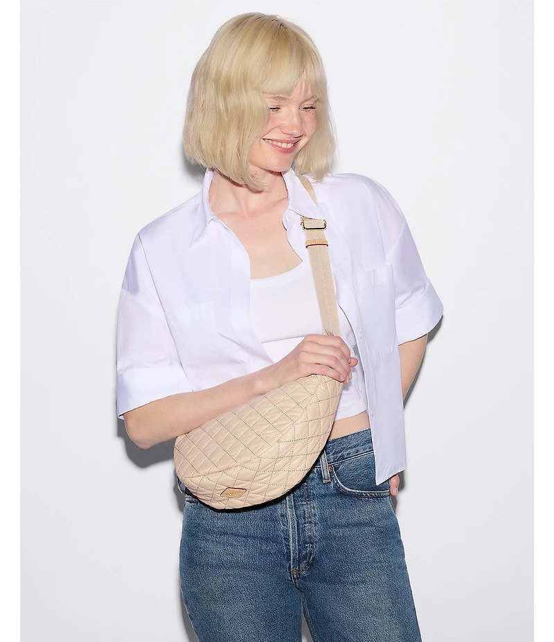 MZ Wallace Small Metro Smile Belt Bag
