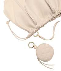 MZ Wallace Small Waverly Drawstring Tote Bag