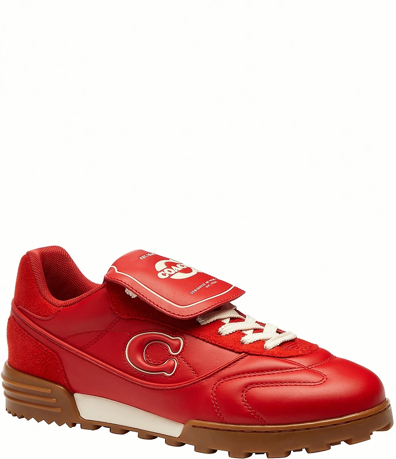 COACH Women's Match Leather and Suede Sneakers