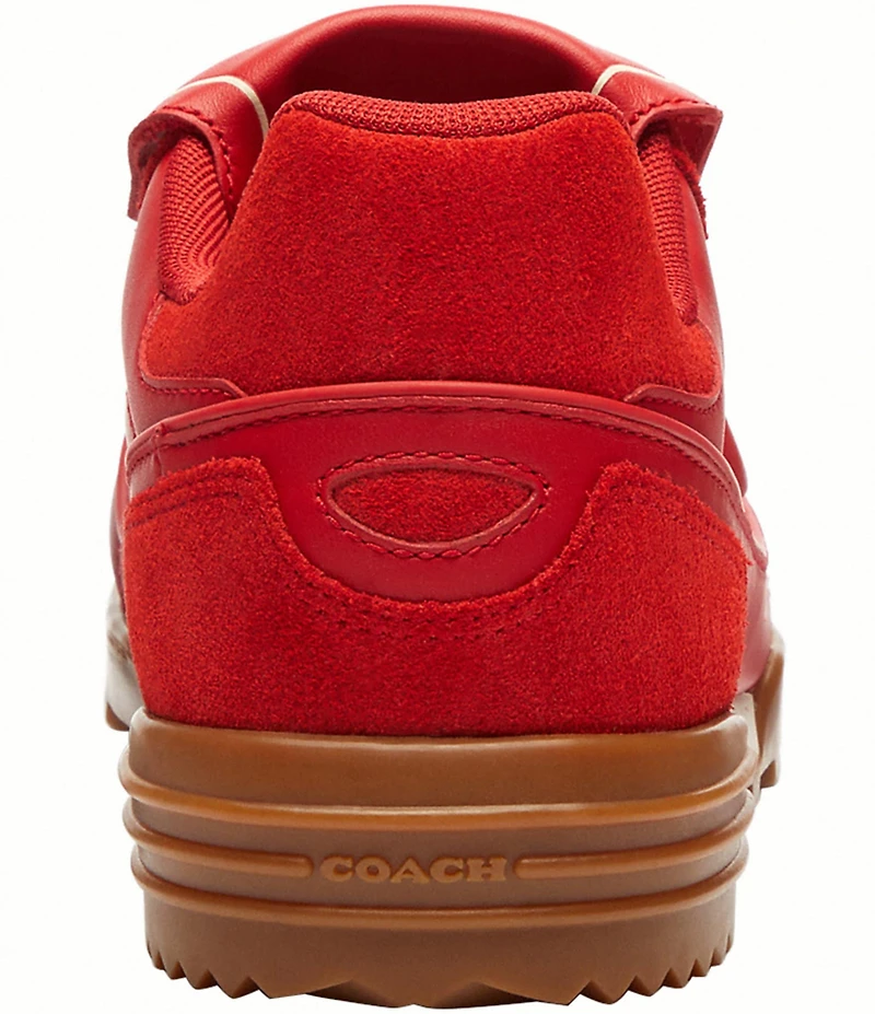COACH Women's Match Leather and Suede Sneakers