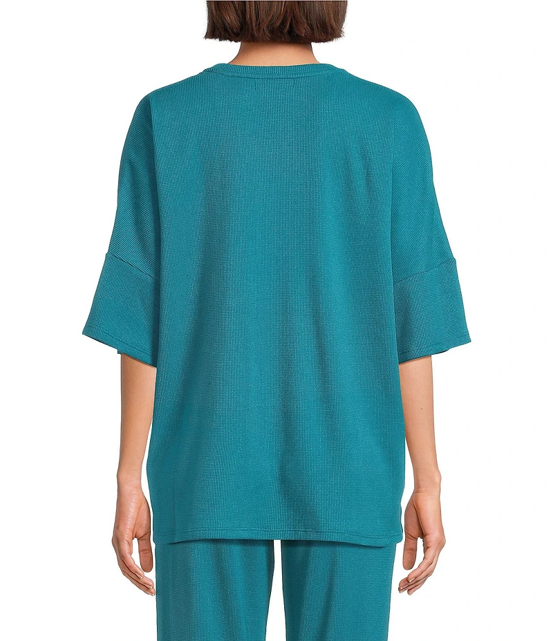 N by Natori Tranquility Short Sleeve V-Neck Coordinating Lounge Top