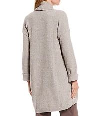 N Natori Chenille Open Front Lounge Cardigan