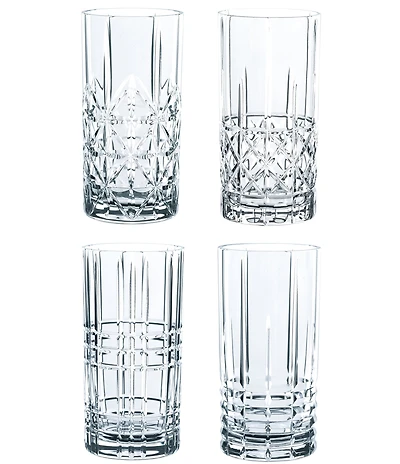 Nachtmann Highland Long Drink Glasses, Set of 4