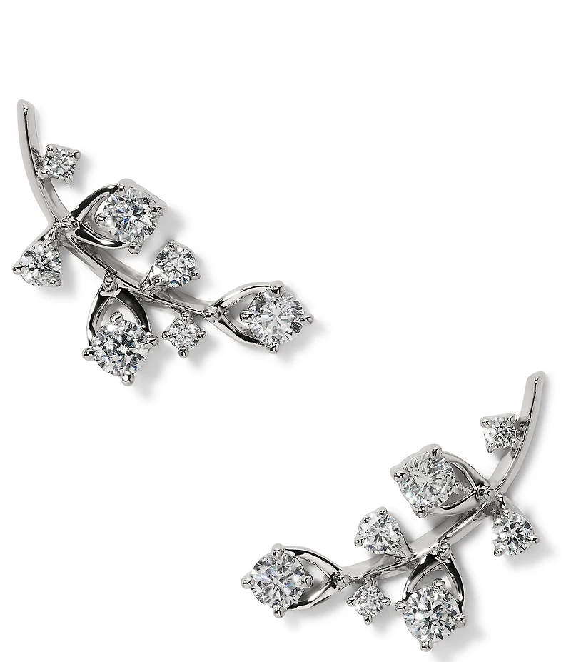 Nadri Adorn Climber Rhinestone Stud Earrings