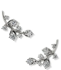 Nadri Adorn Climber Rhinestone Stud Earrings