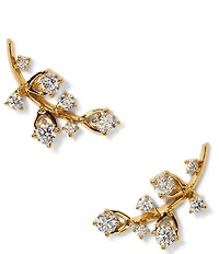 Nadri Adorn Climber Rhinestone Stud Earrings