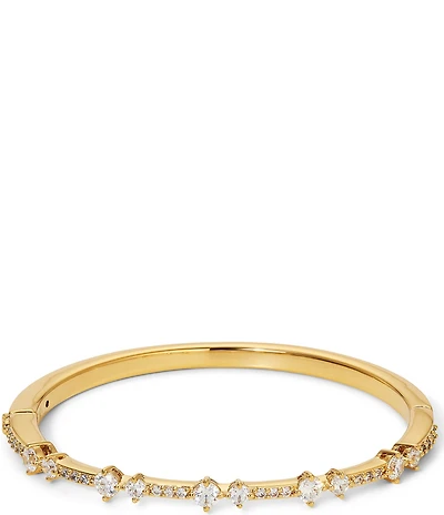 Nadri Cassi Pave Side Crystal Hinge Bracelet