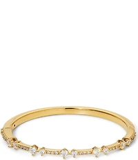 Nadri Cassi Pave Side Crystal Hinge Bracelet