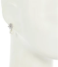Nadri Chiara Pearl Drop Earrings