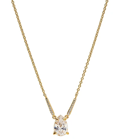Nadri Colette Crystal Short Pendant Necklace