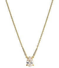 Nadri Colette Crystal Short Pendant Necklace