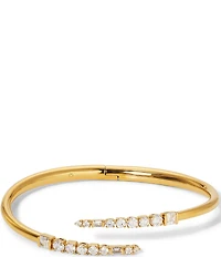 Nadri Delphine Bypass Bangle Bracelet