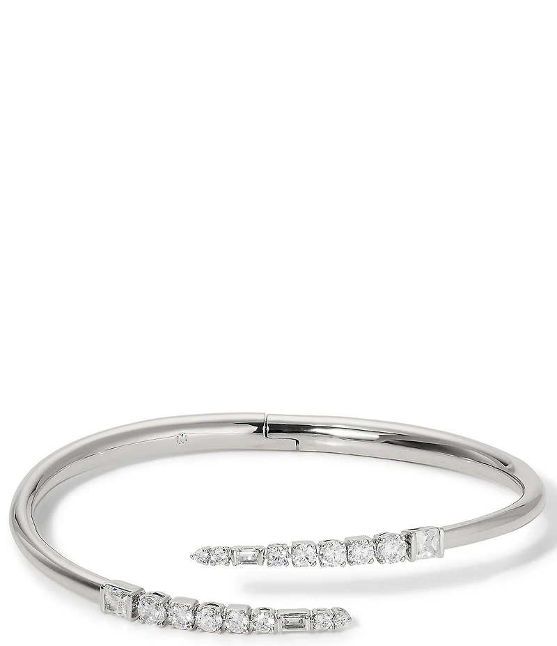 Nadri Delphine Bypass Cuff Bracelet
