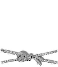 Nadri Eros Bow Rhinestone Tennis Line Bracelet