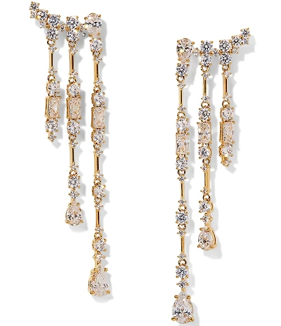 Nadri Everleigh Fringe Chandelier Earrings
