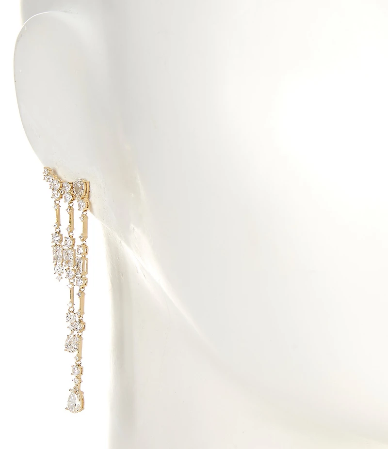 Nadri Everleigh Fringe Chandelier Earrings