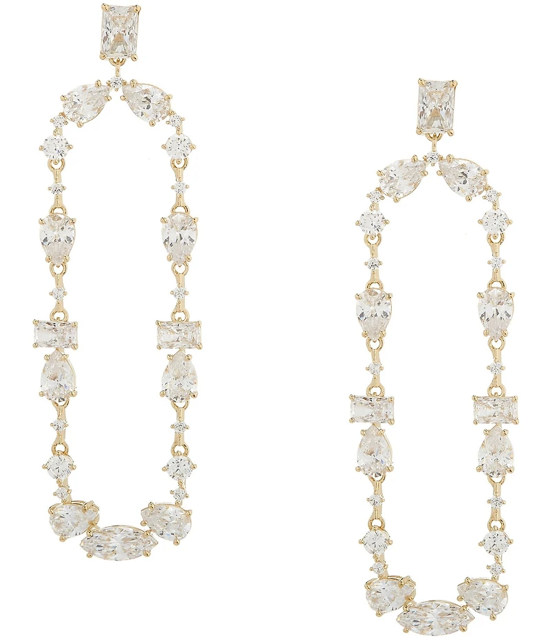 Nadri Everleigh Frontal Swing Orbital Earrings