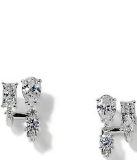 Nadri Everleigh J Hoop Earrings