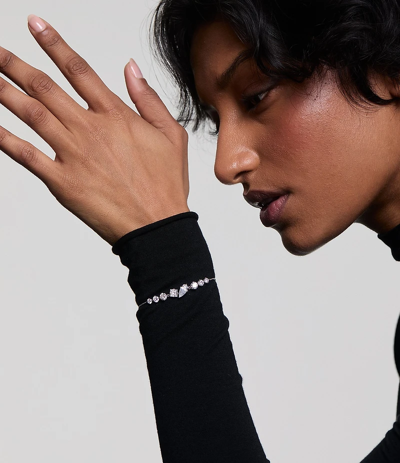 Nadri Lucia Rhinestone Adjustable Bracelet