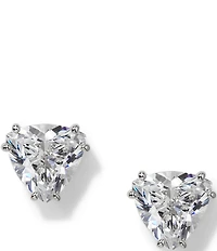 Nadri Luxor Trillion Stud Earrings