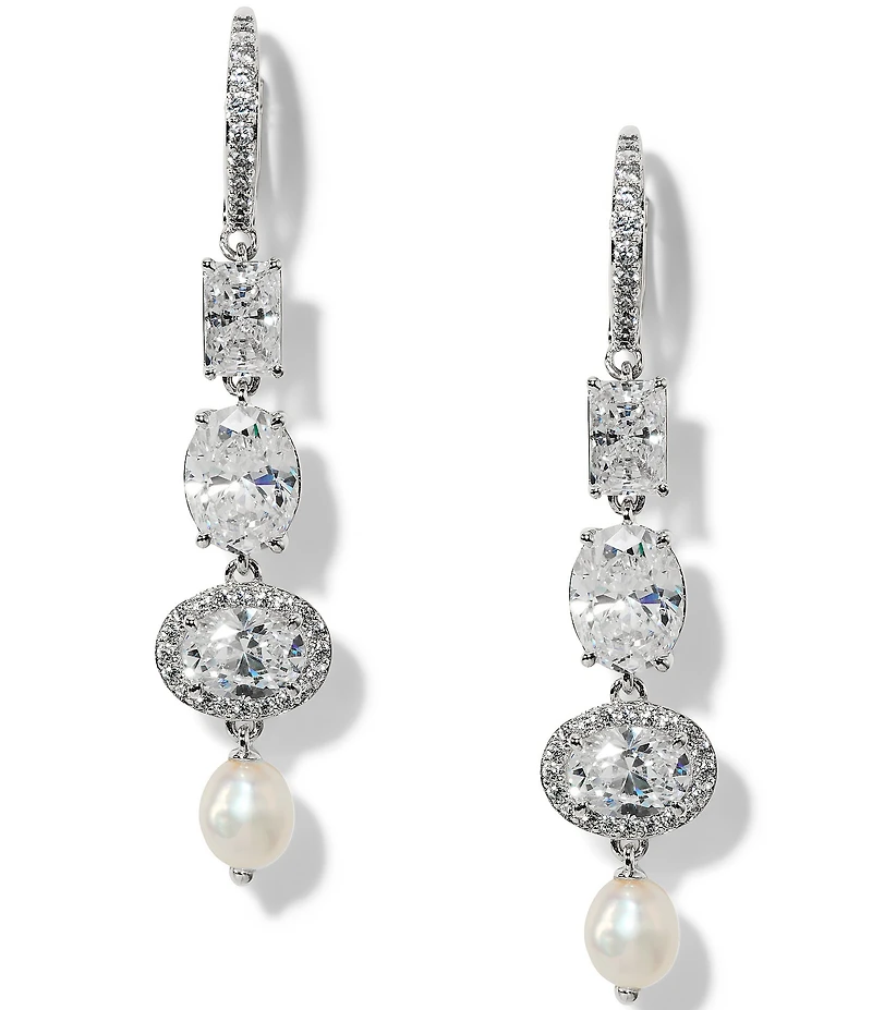 Nadri Maiden Mixed Linear Earrings