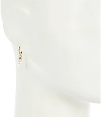 Nadri Faux-Pearl Crystal Drop Earrings