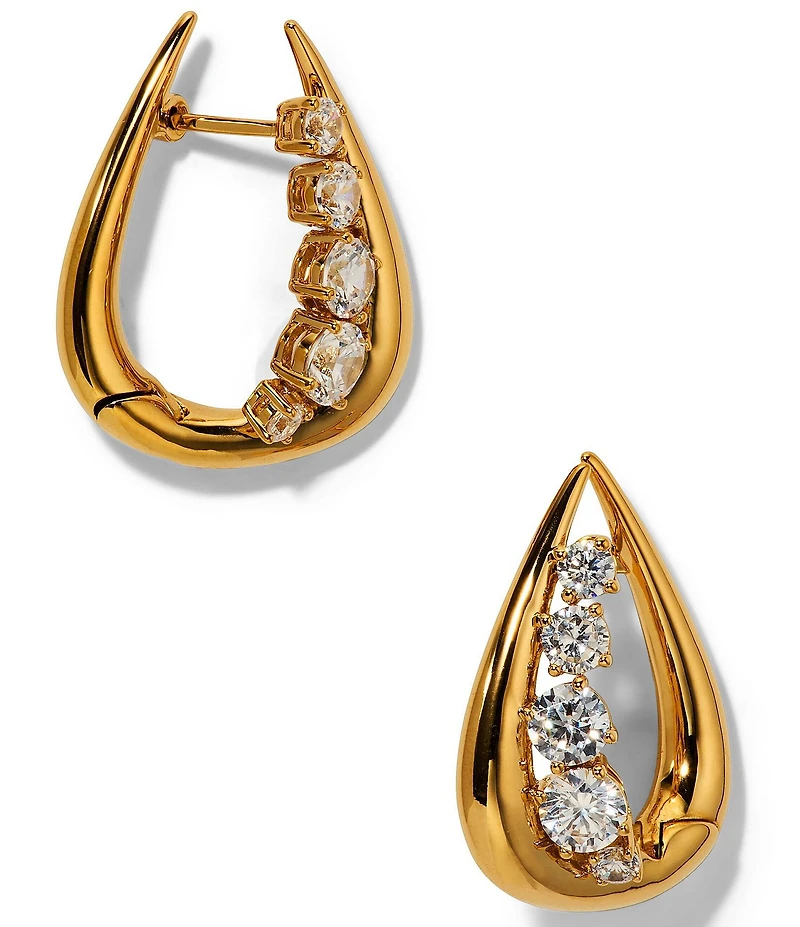 Nadri Phenom Huggie Hoop Earrings