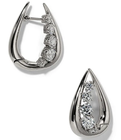 Nadri Phenom Huggie Hoop Earrings
