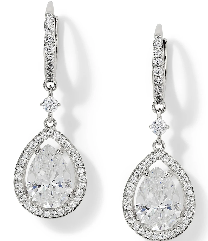 Nadri Radiant CZ Drop Earrings
