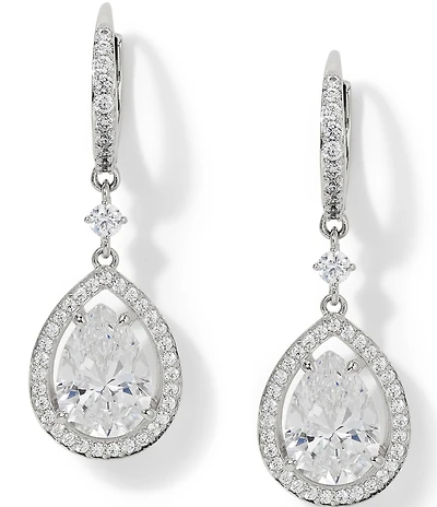 Nadri Radiant CZ Drop Earrings