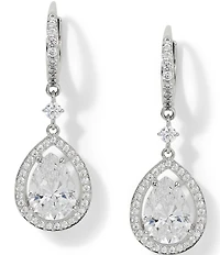 Nadri Radiant CZ Drop Earrings