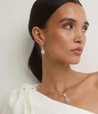 Nadri Radiant CZ Drop Earrings
