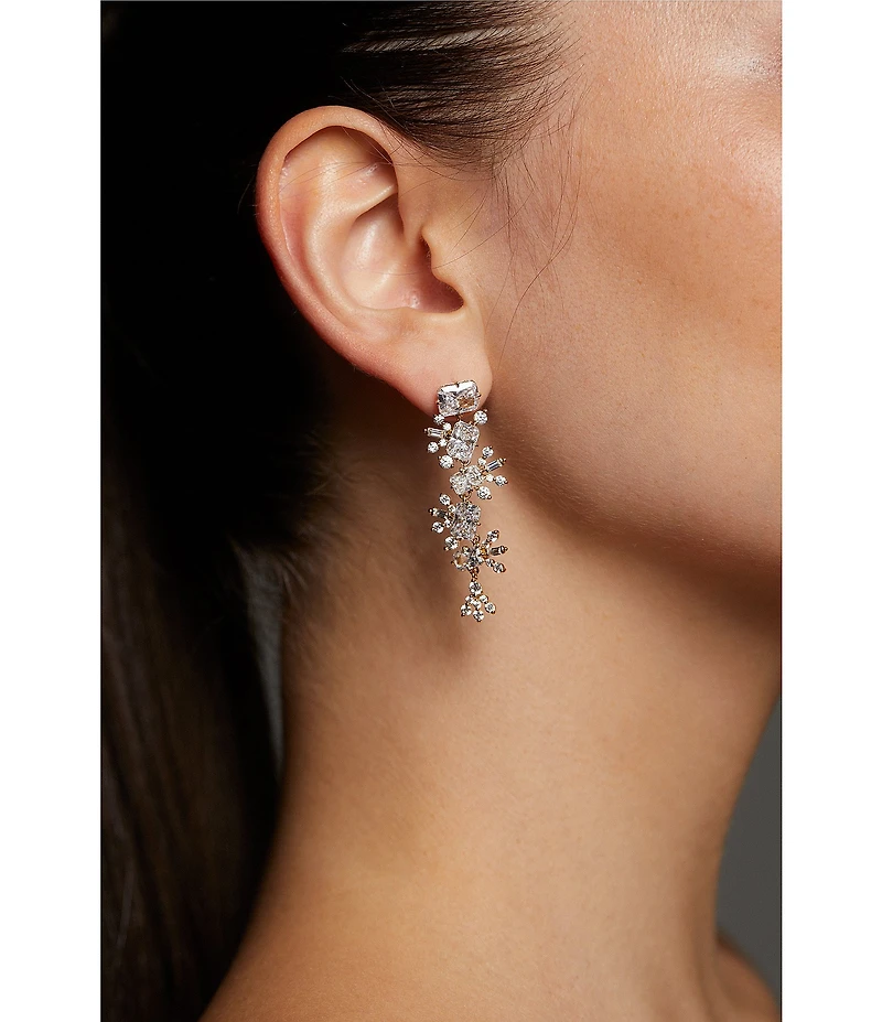 Nadri Stellar Cascade Linear Earrings