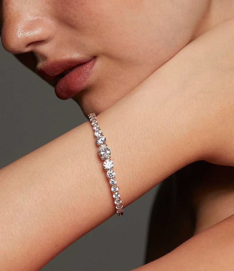 Nadri Stellar Hinge Crystal Bracelet