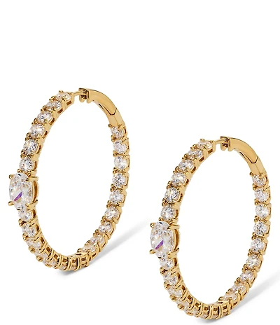 Nadri Stellar Hoop Earrings
