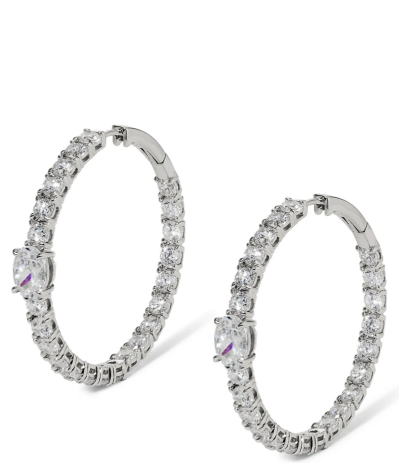 Nadri Stellar Hoop Earrings