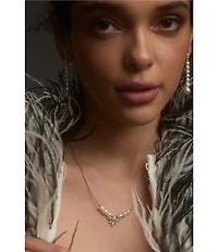Nadri Under The Sea Pearl Frontal Short Pendant Necklace