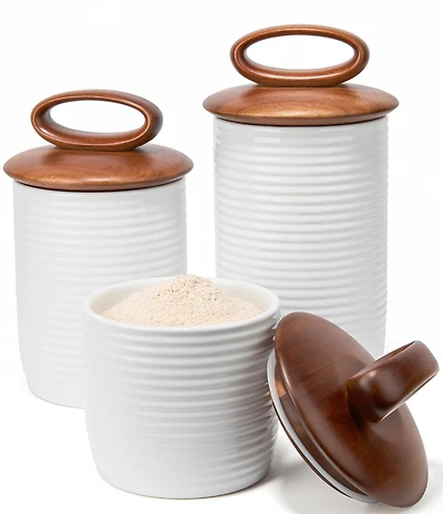 Nambe Breaking Bread Collection Canister