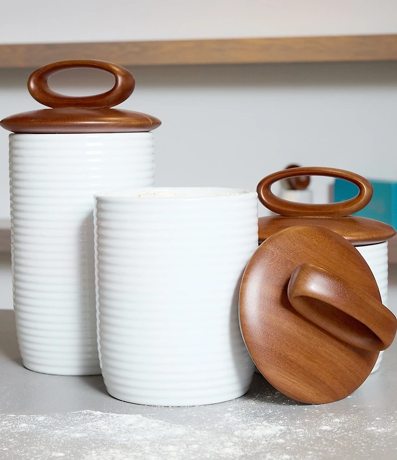 Nambe Breaking Bread Collection Canister