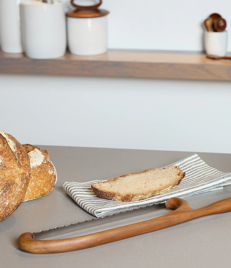 Nambe Breaking Bread Collection Serrated Knife